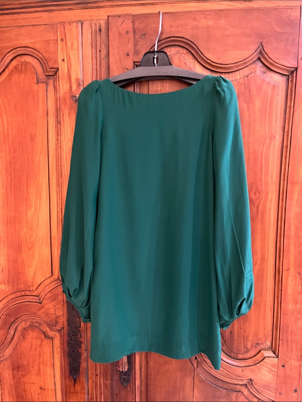 Elizabeth and James Emerald Green Mini Dress